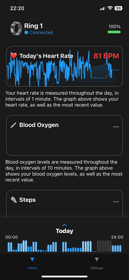 App Home Screen